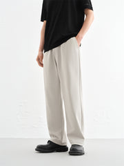 Men's Solid Straight-Leg Relaxed Sweatpants