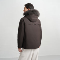 Men's Outdoor Ultra-Warm Goose Down Parka