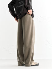 Men's Corduroy Textured Straight-Leg Casual Pants