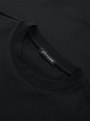 Men's Basic T-Shirt with Dog 3D Embroidery