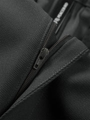Men's Draped Wide-Leg Trousers