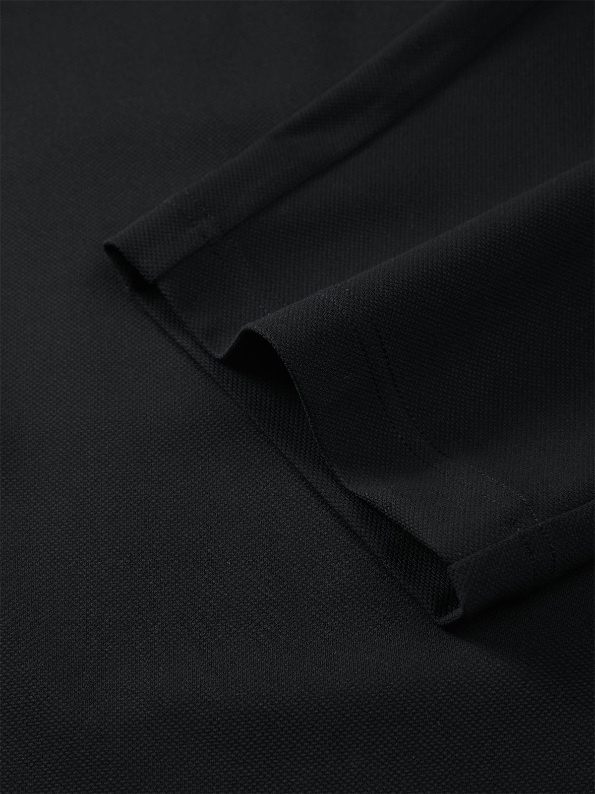 Men's Black Suit Pants in 3D Jacquard