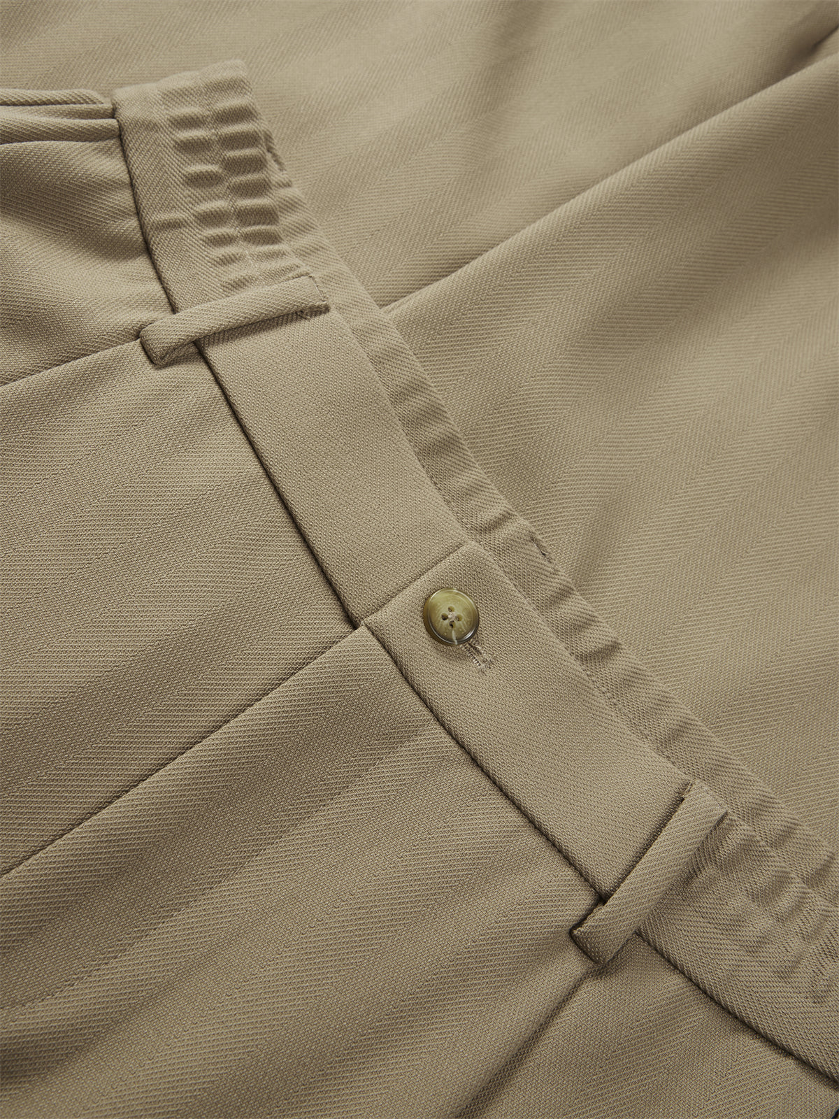 Men's Striped Textured Wide-Leg Trousers