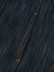 Men's Vintage Textured Boxy Denim Jacket