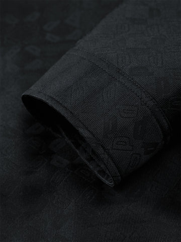 Men's Vintage Allover Subtle Jacquard Jacket