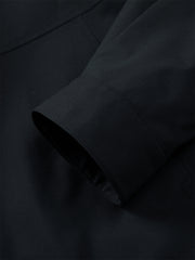Men's Houndstooth Shirt with Contrast Topstitching