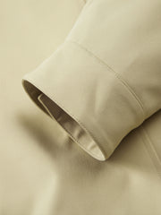 Men's Khaki Harrington Jacket with Plaid Lining