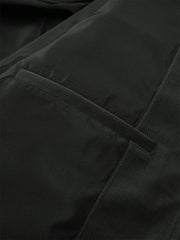 Men's Faux Suede Patch-Pocket Commuter Jacket
