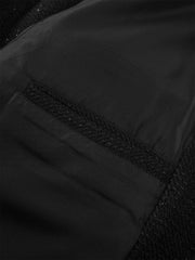Men's Metallic Tweed Textured Commuter Jacket