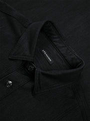 Men's Relaxed-Fit Mercerized Denim Shirt