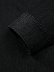 Men's Relaxed-Fit Mercerized Denim Shirt