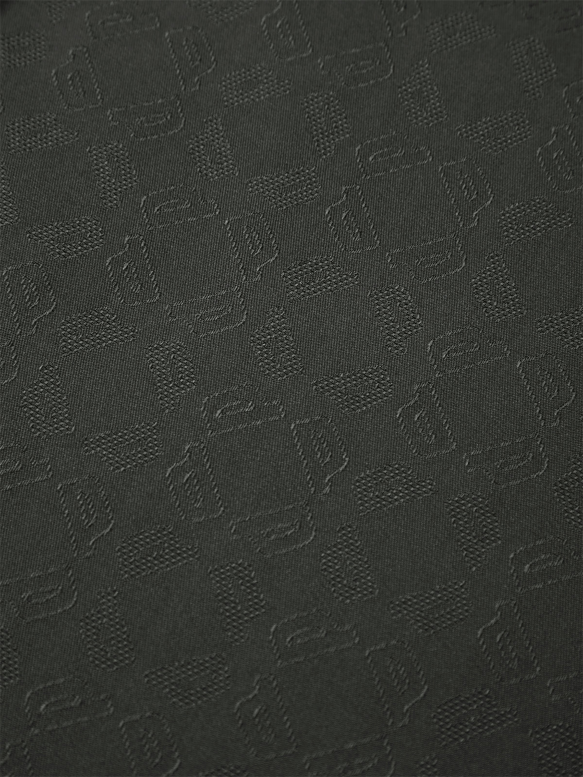 Men's Subtle Patterned Textured Jacquard Shirt