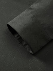 Men's Subtle Patterned Textured Jacquard Shirt