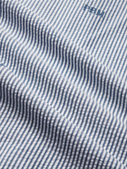 Men's Seersucker Striped Shirt