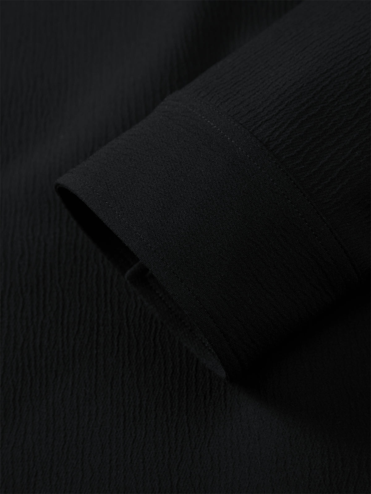 Men's Crinkled Texture Structured Shirt