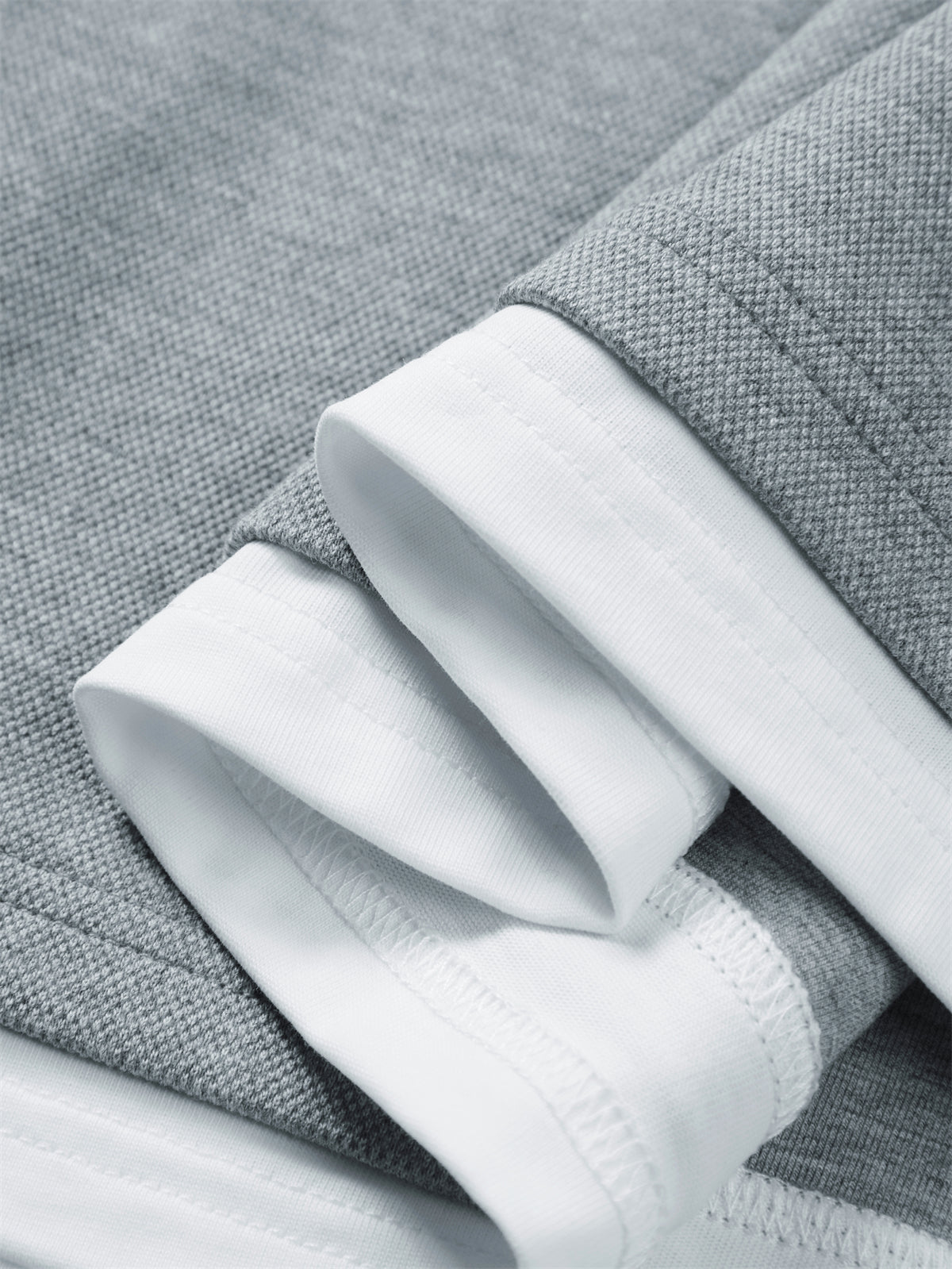 Men's Heavyweight Colorblock Layered-Look T-Shirt