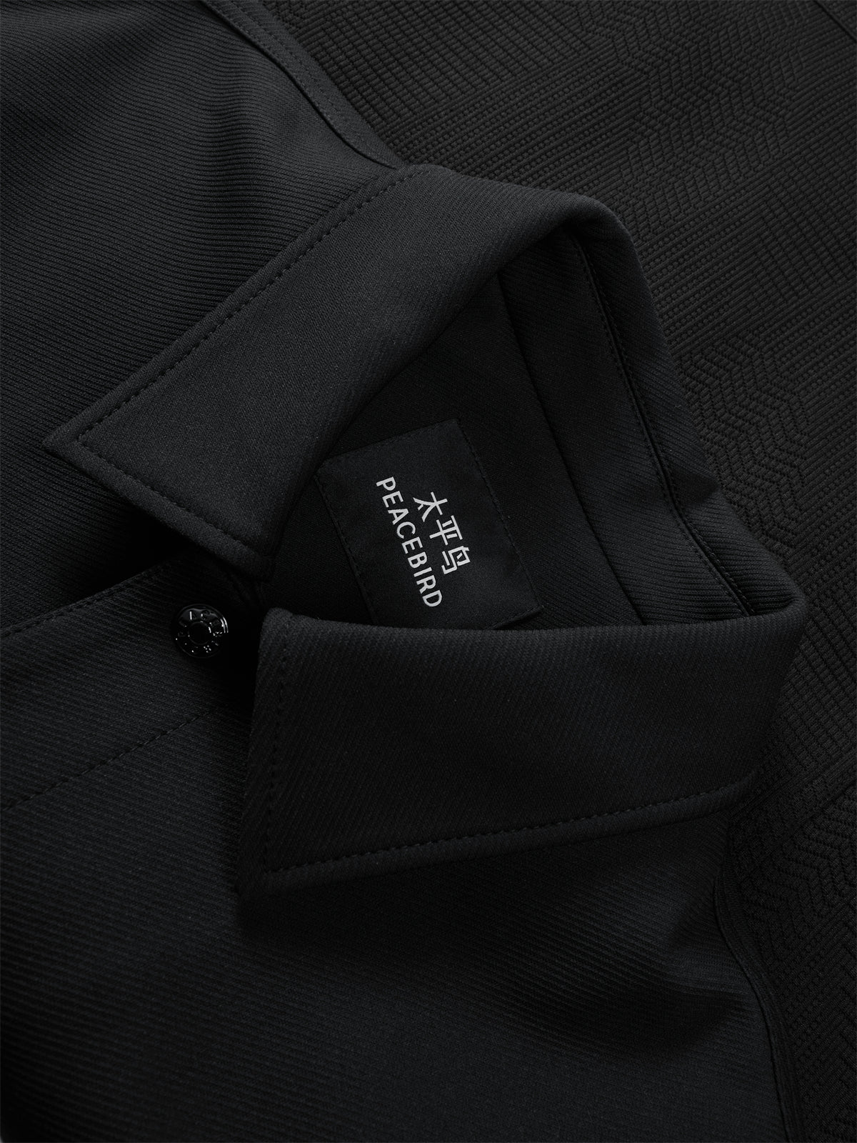 Men's Embroidered Panel Commuter Jacket
