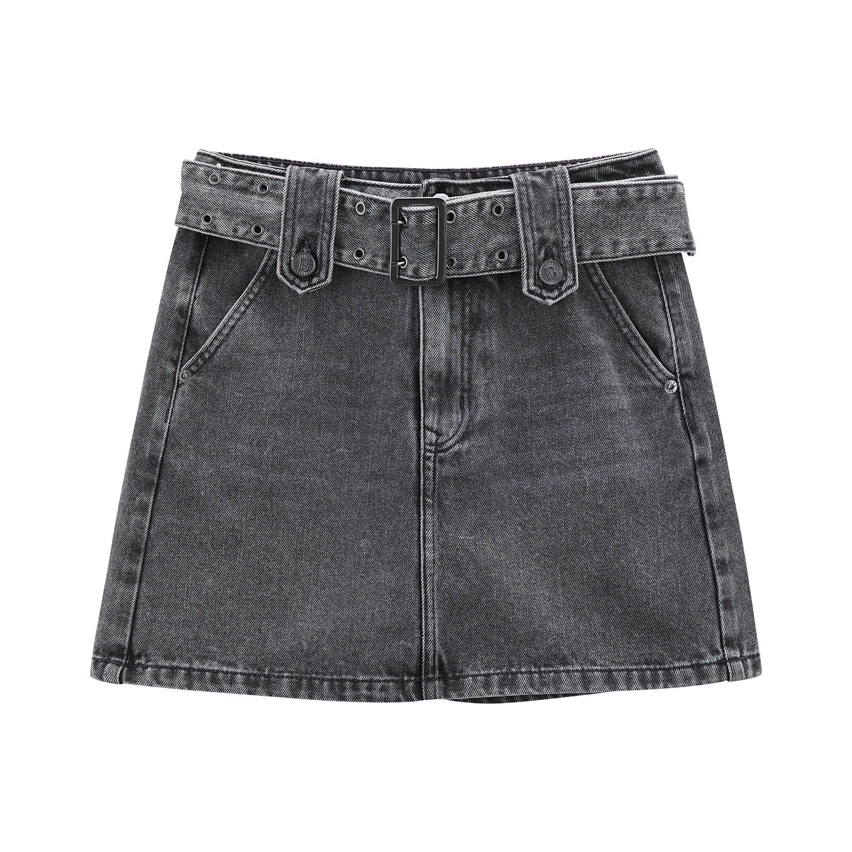 Women's High-waisted Denim Short Skirt