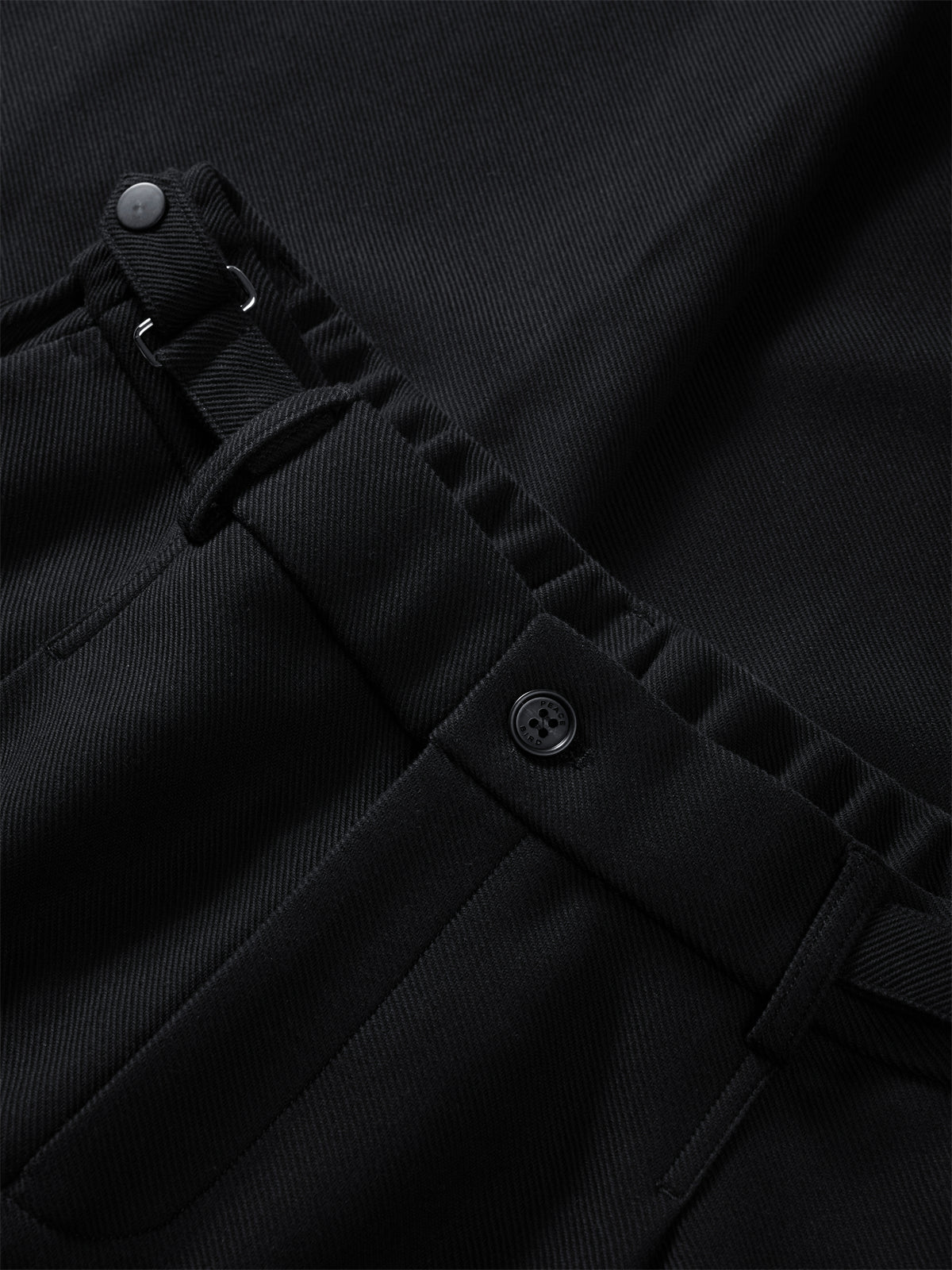 Men's Textured Wide-Leg Sweatpants