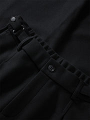 Men's Textured Wide-Leg Sweatpants