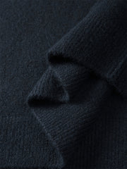 Men's Relaxed Fit Textured Jacquard Sweater