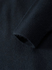 Men's Relaxed Fit Textured Jacquard Sweater