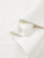 Men's Beige Textured Jacquard Sweater