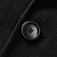 Men's Loose Fit Wool Coat