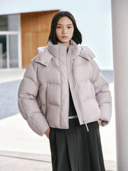 Women's Short Quilted Puffer Jacket