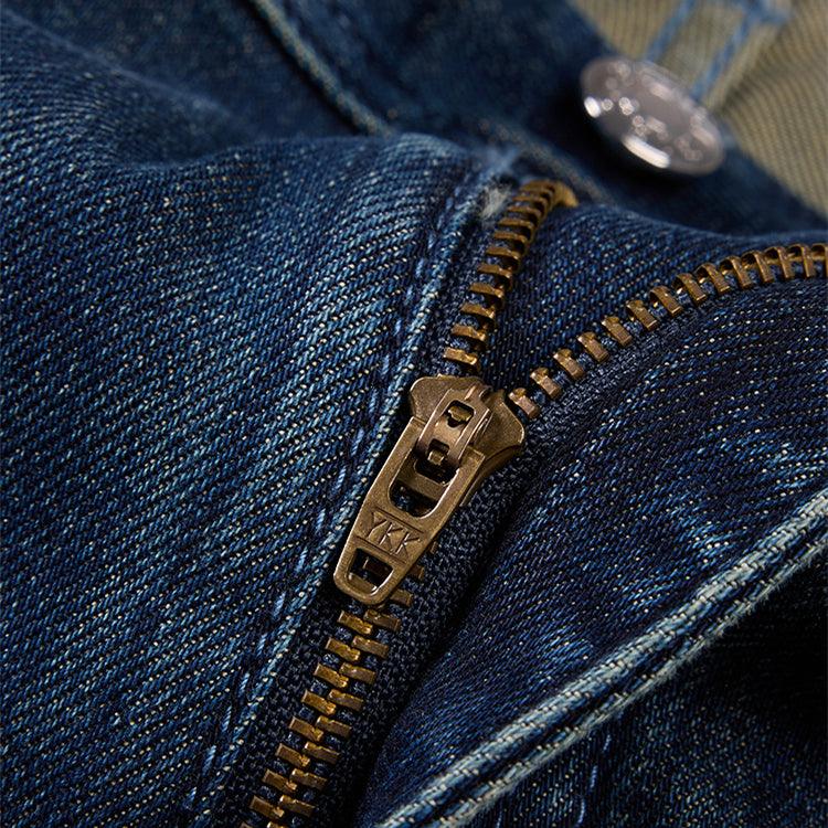 Men's Washed Blue Jeans