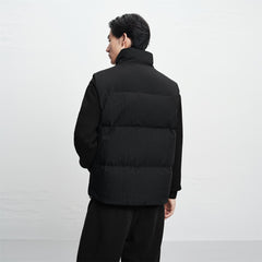 Men's Casual Stand-Collar Down Vest