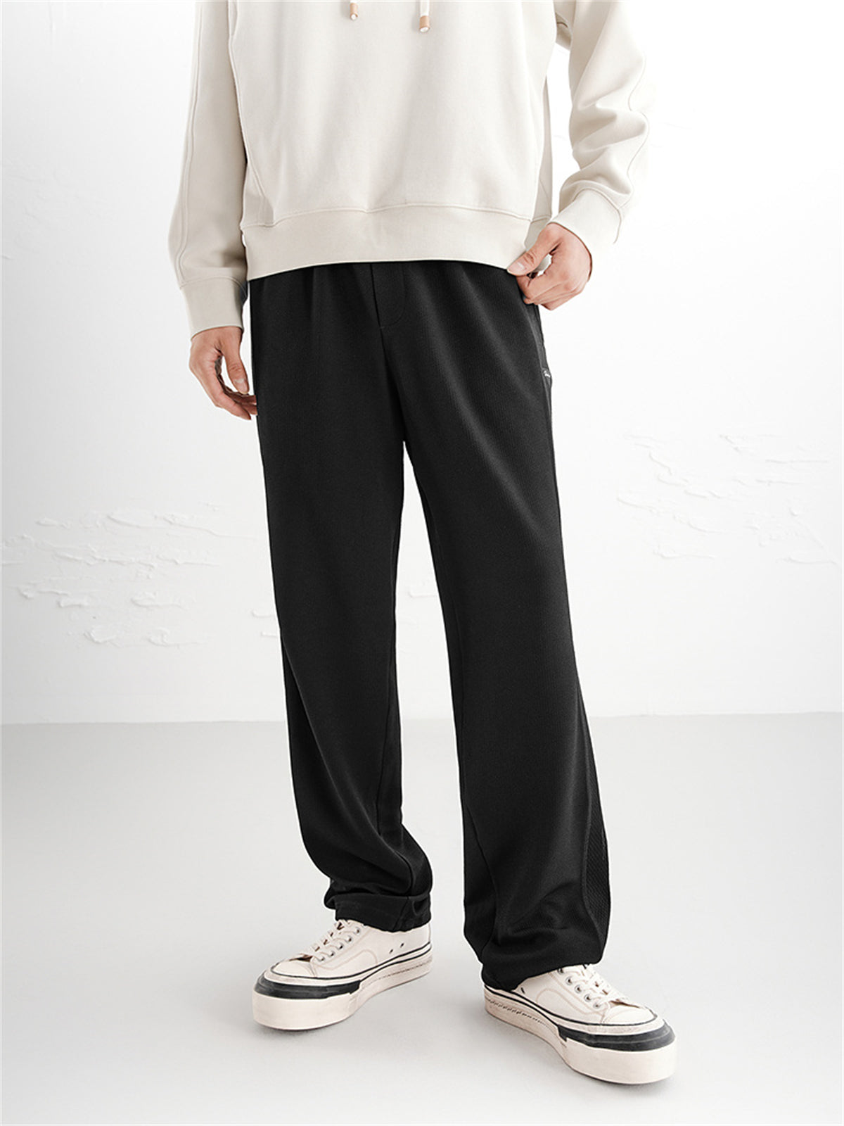 Men's Jacquard Drawstring Pants