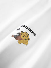 Men's Embroidered Graphic Print T-Shir