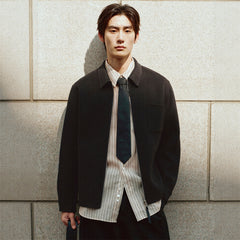 Men's Lightweight Double-Face Wool Jacket