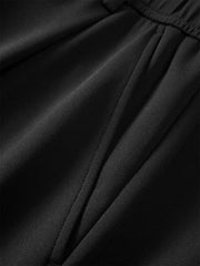 Men's Elastic-Waist Tapered Knit Pants