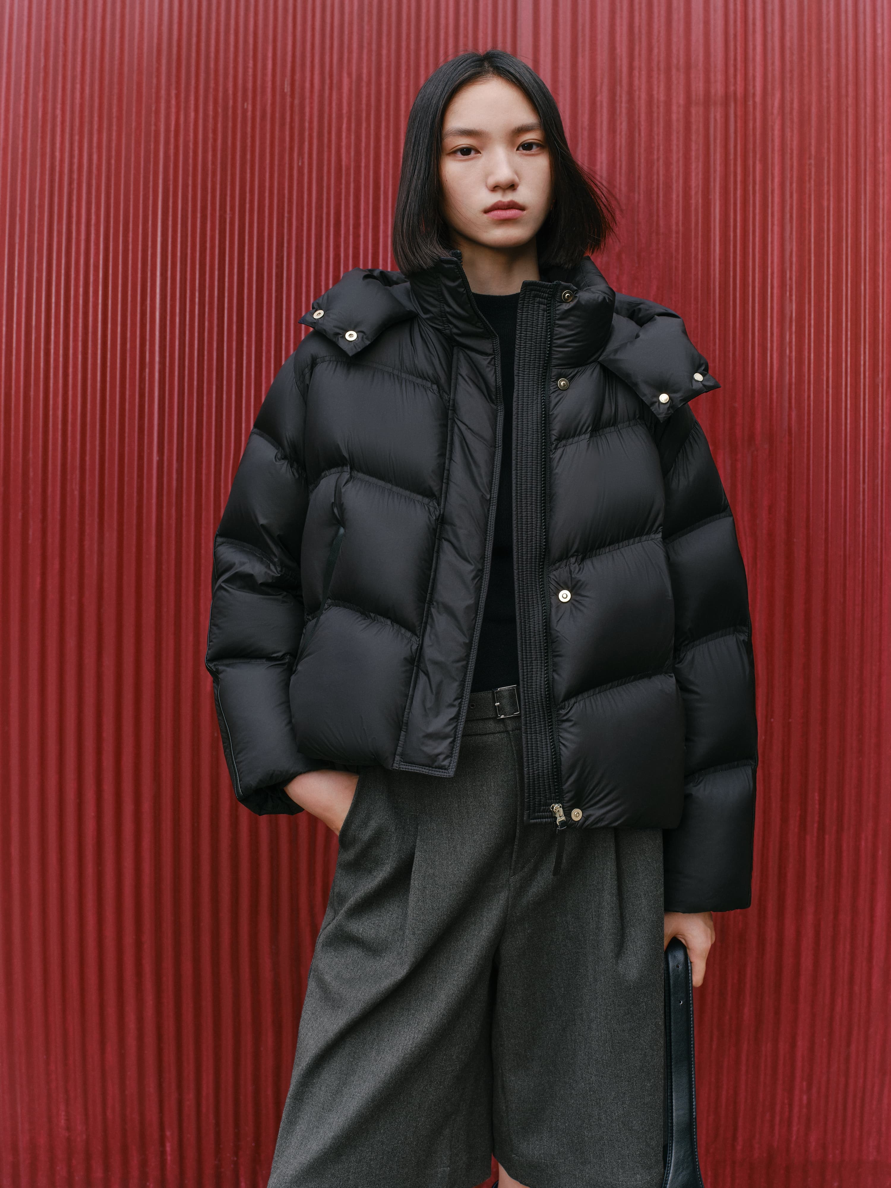 Women's Short Quilted Puffer Jacket
