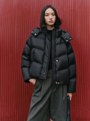 Women's Short Quilted Puffer Jacket