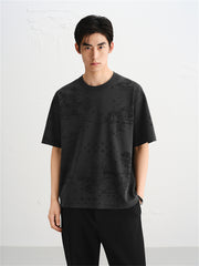Men's Tonal Allover Print T-Shirt