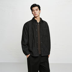 Men's Oversized Quilted Shirt