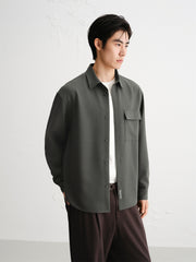 Men's Solid Utility Shirt