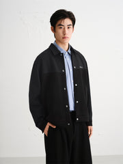Men's Embroidered Panel Commuter Jacket