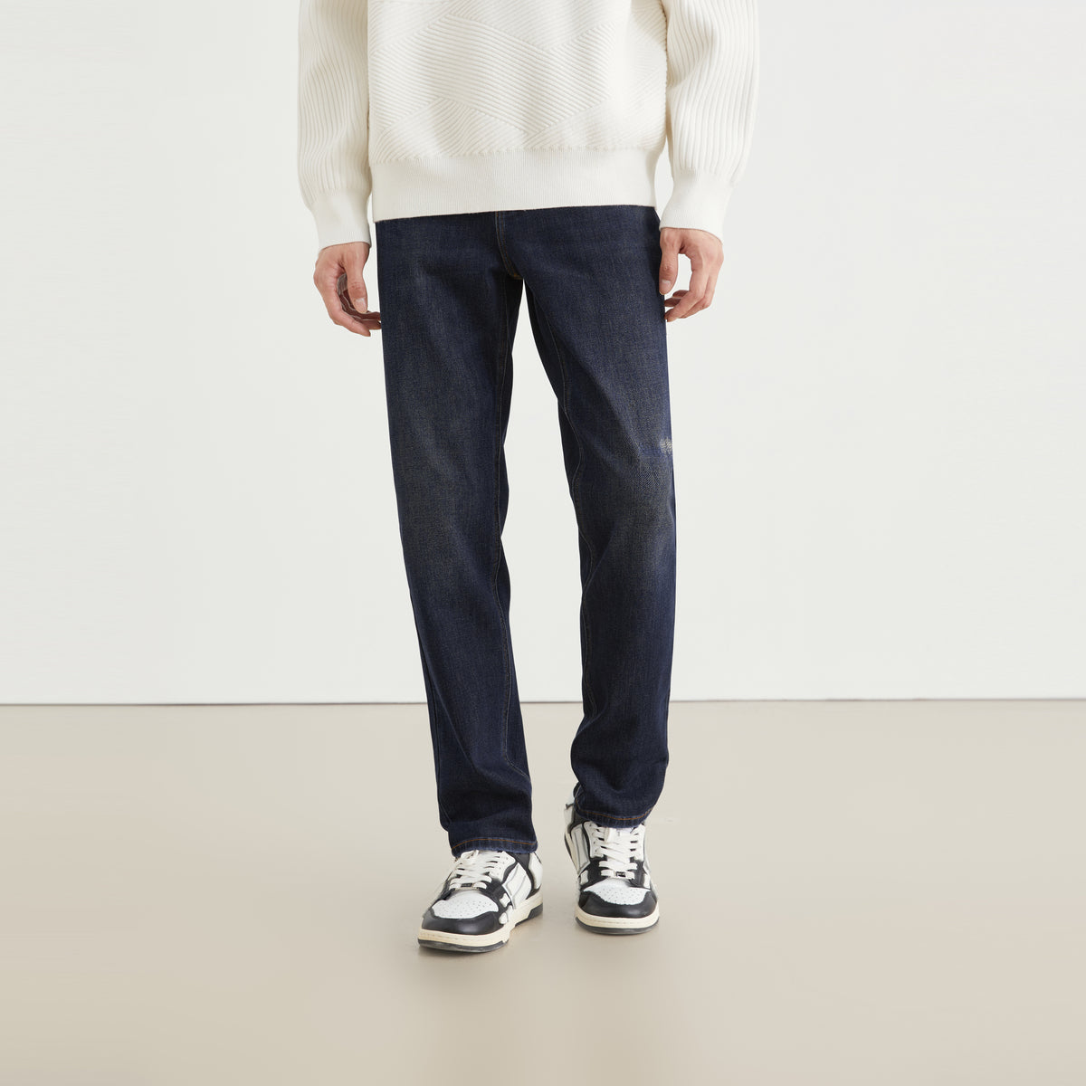 Men's Vintage Skinny Washed Jeans