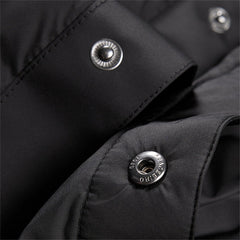 Men's Embossed Goose Puffer Jacket