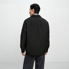 Men's Business Shirt-Style Goose Down Jacket