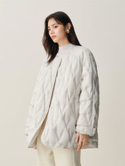 Women's Lightweight Crewneck Down Jacket