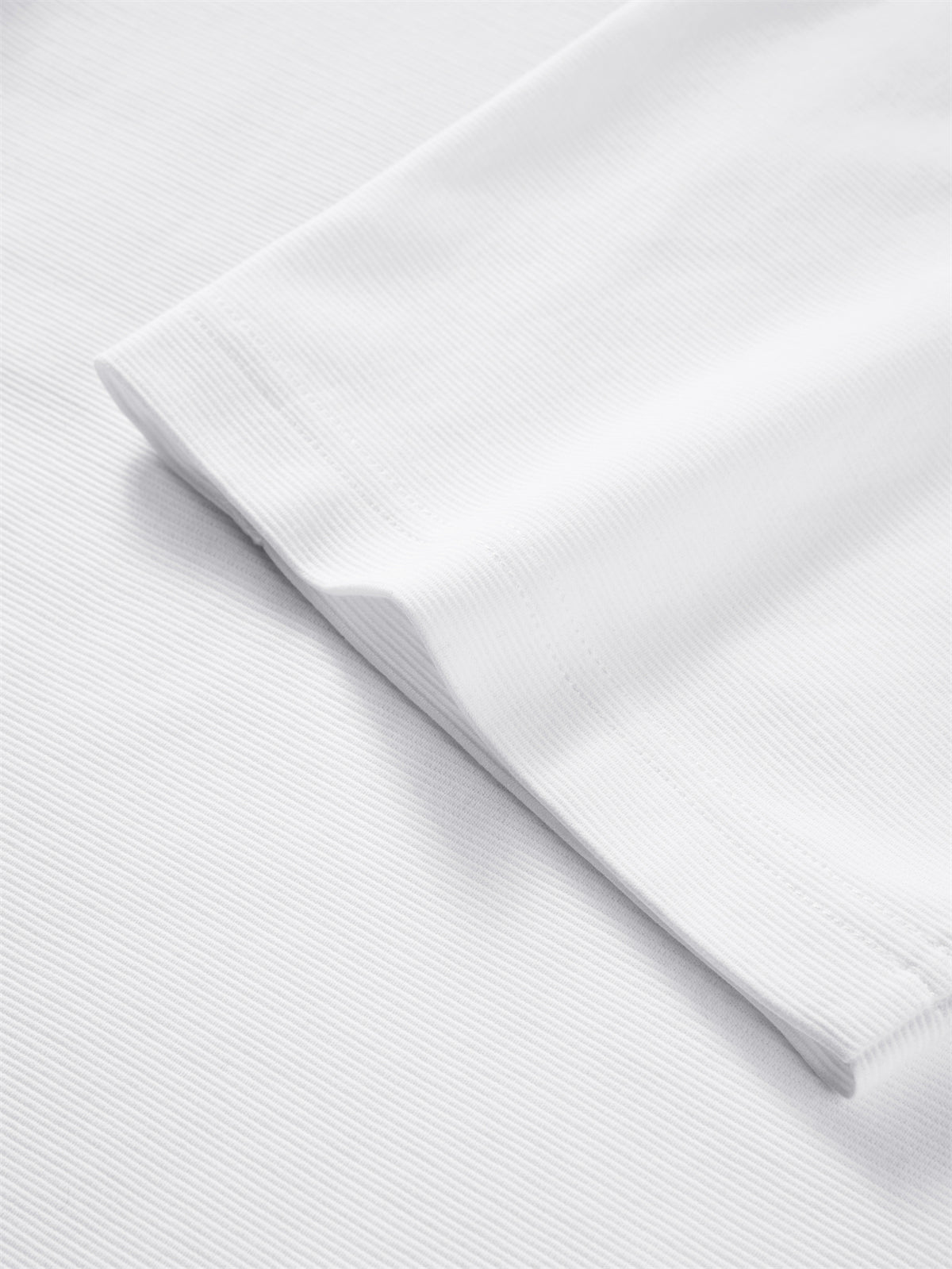 Men's White HF Welded & Embroidered Heavyweight Tee