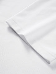 Men's White HF Welded & Embroidered Heavyweight Tee