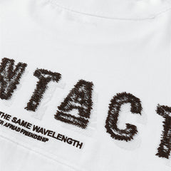 Men's Embroidered Long-sleeved T-shirt