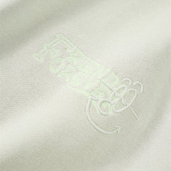 Men's Embroidered Crew Neck Puffer Jacket