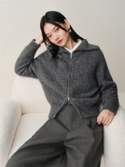 Women's Yak Wool Knit Cardigan